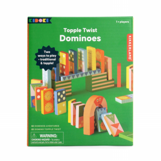 KIKKERLAND / Topple Twist Dominoes