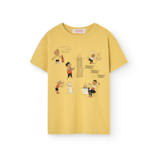 The Animals Observatory / ROOSTER KID T-SHIRT / Yellow
