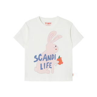 TINYCOTTONS / SCANDI LIFE GRAPHIC TEE / off-white