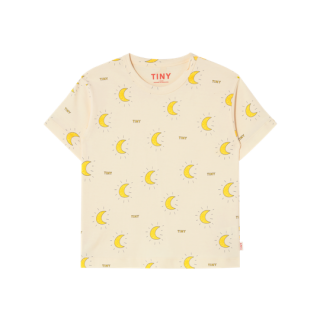 TINYCOTTONS / MIDNIGHT SUN TEE /  light cream