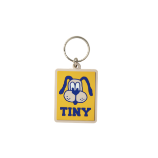 TINYCOTTONS / TINY LEAGUE KEY CHAIN / yellow