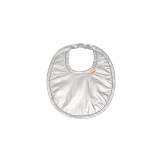 TINYCOTTONS / METALLIC BIB / Nsilver metallic