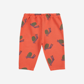 BOBO CHOSES / Funny Snail all over jogging pants / RED