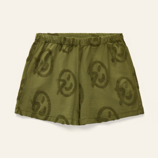Wynken / PULPO SHORT / OLIVE LOGOS OLL