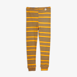 mini rodini / Stripe yd leggings / Orange