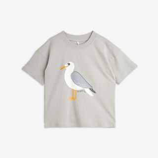 mini rodini / Seagull sp ss tee / Grey