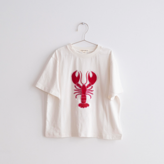FISH&KIDS / LOBSTER T-SHIRT / OFF WHITE / Kids