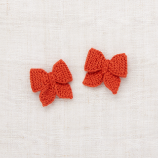 Misha&Puff / Baby Puff Bow Set/ Tomato