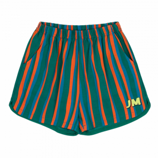 JELLY MALLOW / JM Striped Shorts / GREEN