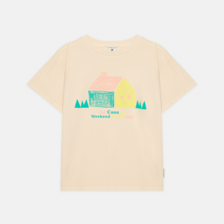 WEEKEND HOUSE KIDS / The house t-shirt / Sand
