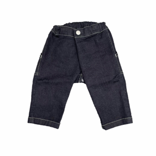MOUN TEN. / front tuck organic jeans(for baby) / indigo