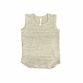 MOUN TEN. / eco rib tanktop(for baby) / heather gray