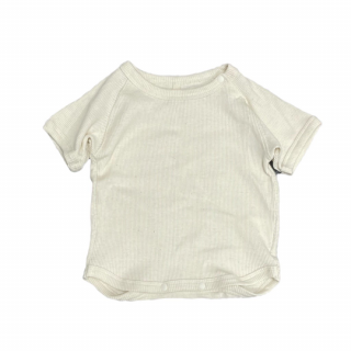 MOUN TEN. / eco rib raglan T(for baby)/ ecru