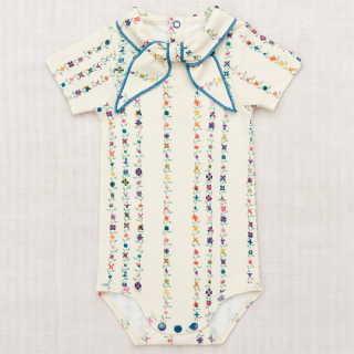 Misha&Puff / Short Sleeve Scout Onesie / String Little Botanica