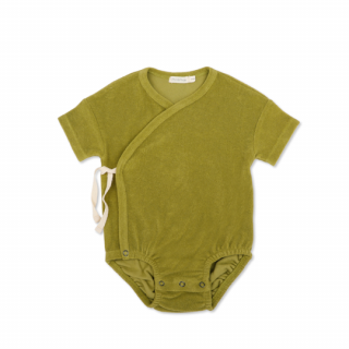 Phil&Phae / Frotte cross-over onesie / matcha
