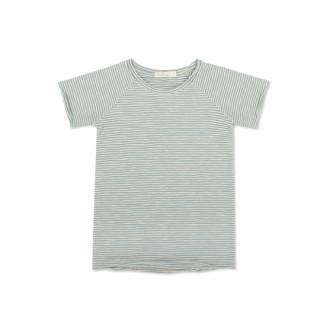 Phil&Phae / Raglan tee s/s stripes / fresh blue