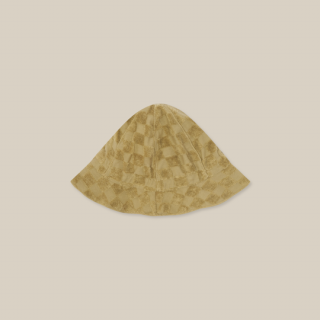 organic zoo / Dusky Checkerboard Terry Sun Hat