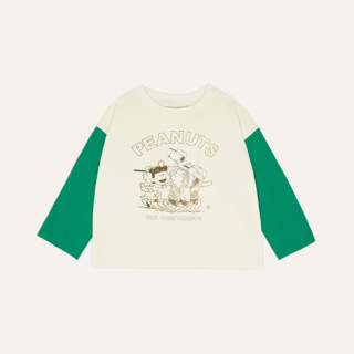 The Campamento / PEANUTS LONG SLEEVES BABY TSHIRT / ECRU   