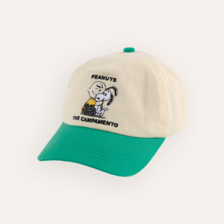 The Campamento / SNOOPY AND CHARLIE KIDS CAP / ECRU   