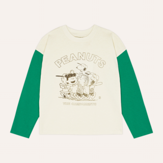 The Campamento / PEANUTS LONG SLEEVES TSHIRT / ECRU   