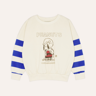 The Campamento / SNOOPY AND CHARLIE HUG OVERSIZED SWEATSHIRT / ECRU   