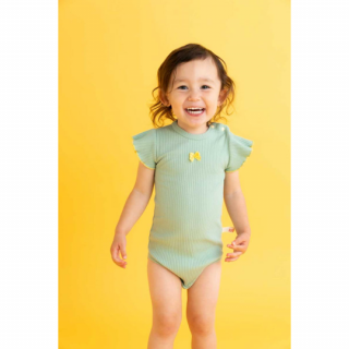KoQueliKo / Frill summer body / mos green