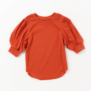 mimi poupons / ѥե꡼TEE / ORANGE / L , XL