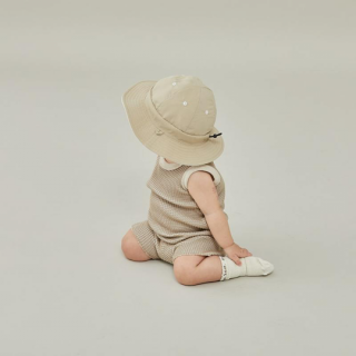 MOUN TEN. / reversible adventure hat(for baby) / beige x ecru