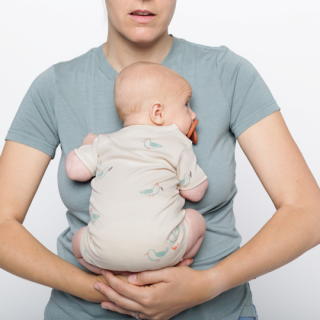 Baby clic / Short sleeves bodysuits / Seagull