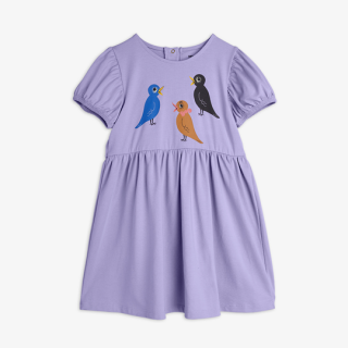 mini rodini / Birds sp ss dress / Purple