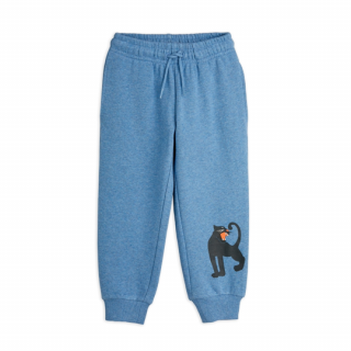 mini rodini / Panther sp melange sweatshirt / Blue