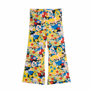 mini rodini / Flowers aop flared trousers / Multi