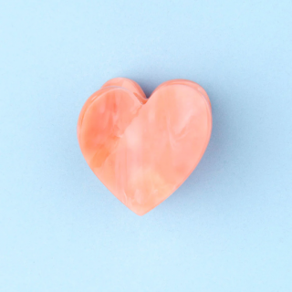 Coucou Suzette  / Pink Heart Mini Hair Claw