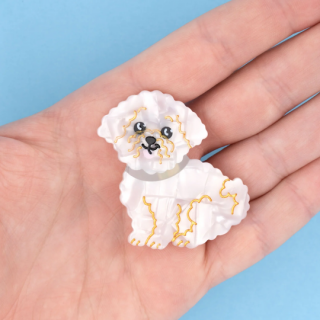 Coucou Suzette  / Bichon Hair Clip