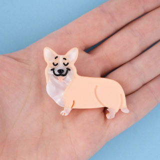 Coucou Suzette  / Corgi Hair Clip