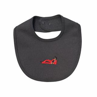 soulsmania / king of pop sweat bib / Black