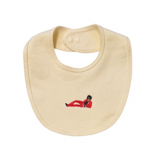 soulsmania / king of pop sweat bib / Natural