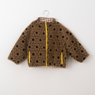 FISH&KIDS / teddy bear  reversible jacsket / brown / kids