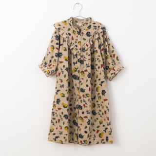 FISH&KIDS / farm dress / beige / kids