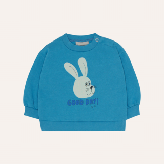 the campamento / RABBIT GOOD DAY BABY SWEATSHIRT / Blue / Baby        