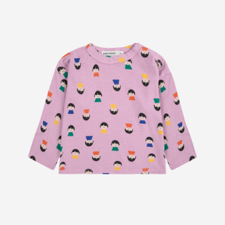 BOBO CHOSES / Game Pawns all over T-shirt / LAVENDER / Baby