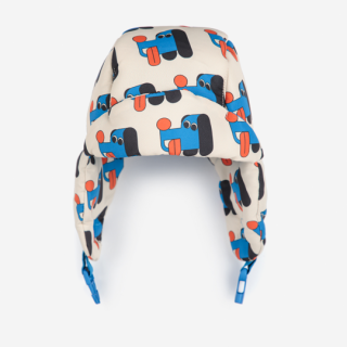 BOBO CHOSES / Doggy Mate all over padded chapka / BLUE / BABY