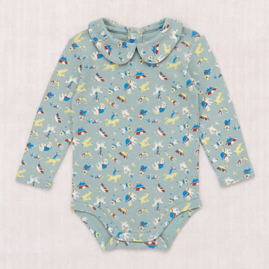 Misha&Puff ミーシャアンドパフ / Baby Petit Collar Onesie