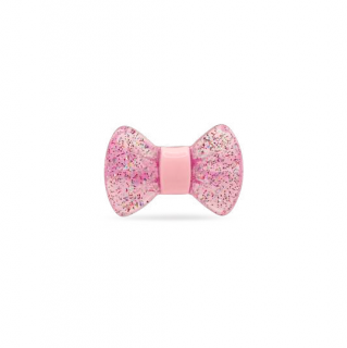 Milk  Soda / SPARKLE RIBBON RING / Baby Pink