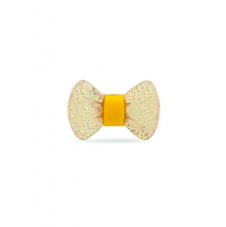 Milk  Soda / SPARKLE RIBBON RING / Yellow