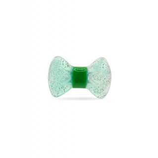 Milk  Soda / SPARKLE RIBBON RING / Green