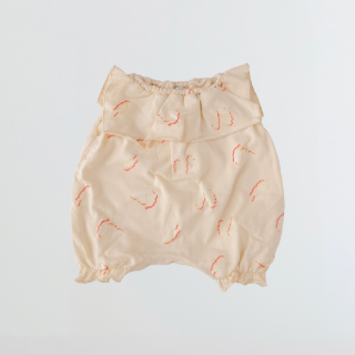 folk made / Wings rompers / ivory