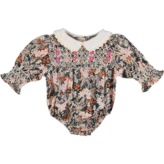 Bebe Organic / Elora Romper / Fall Blooms