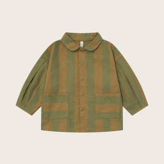 organic zoo / Woodland Stripes Lodge Shirt