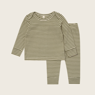 organic zoo / Fern Stripes Base Layer Set